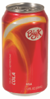 slide 1 of 1, Big K Soft Drink Can, 12 oz