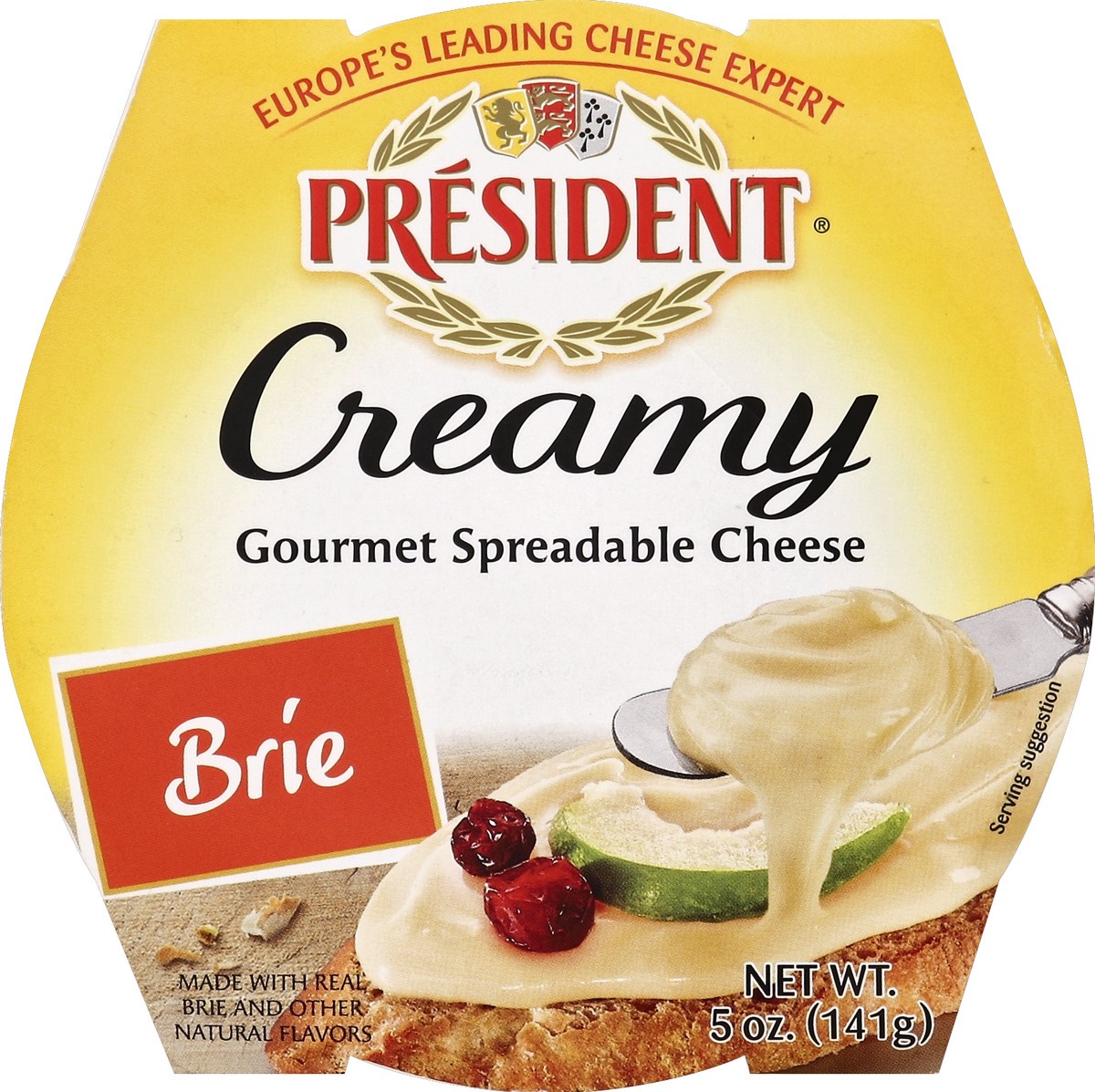 slide 1 of 4, Président Cheese 5 oz, 5 oz