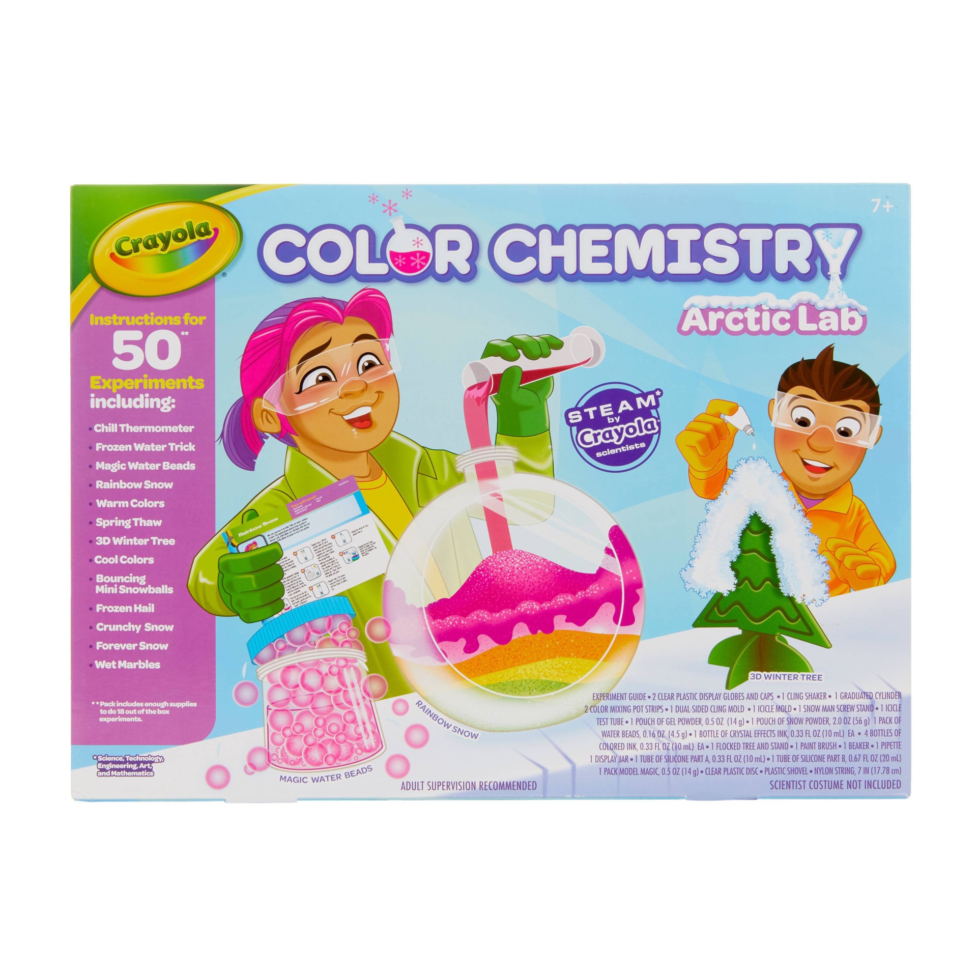 slide 1 of 4, Crayola 50pc Color Chemistry Arctic Lab Craft Set, 50 ct