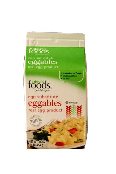 slide 1 of 1, Lowes Foods Egg Substitute Eggables, 16 oz