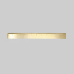 Engraved Brass Ruler - Project 62