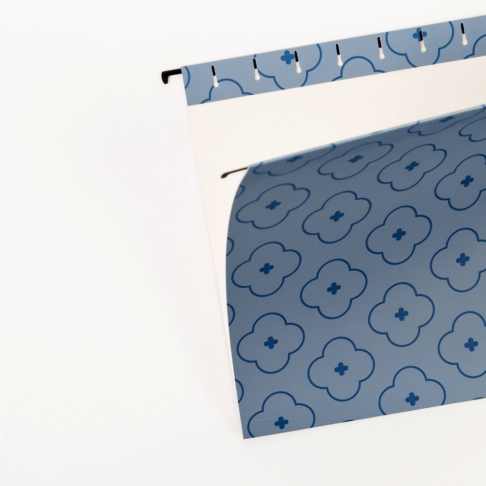 slide 4 of 5, U Brands Tonal Hanging File Folders - Abstract Terracotta, 6 ct
