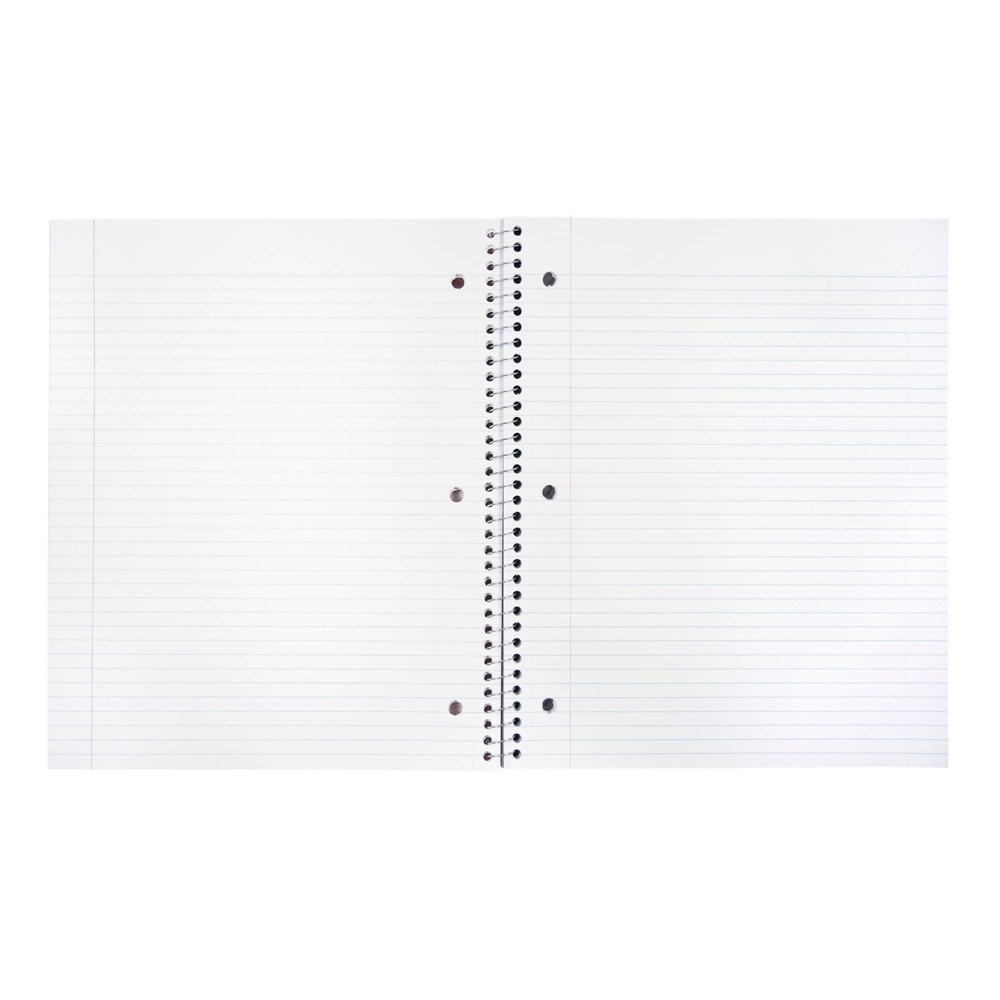 slide 3 of 3, Spiral Notebook 1 Subject College Ruled Pink Lips - Yoobi;, 1 ct