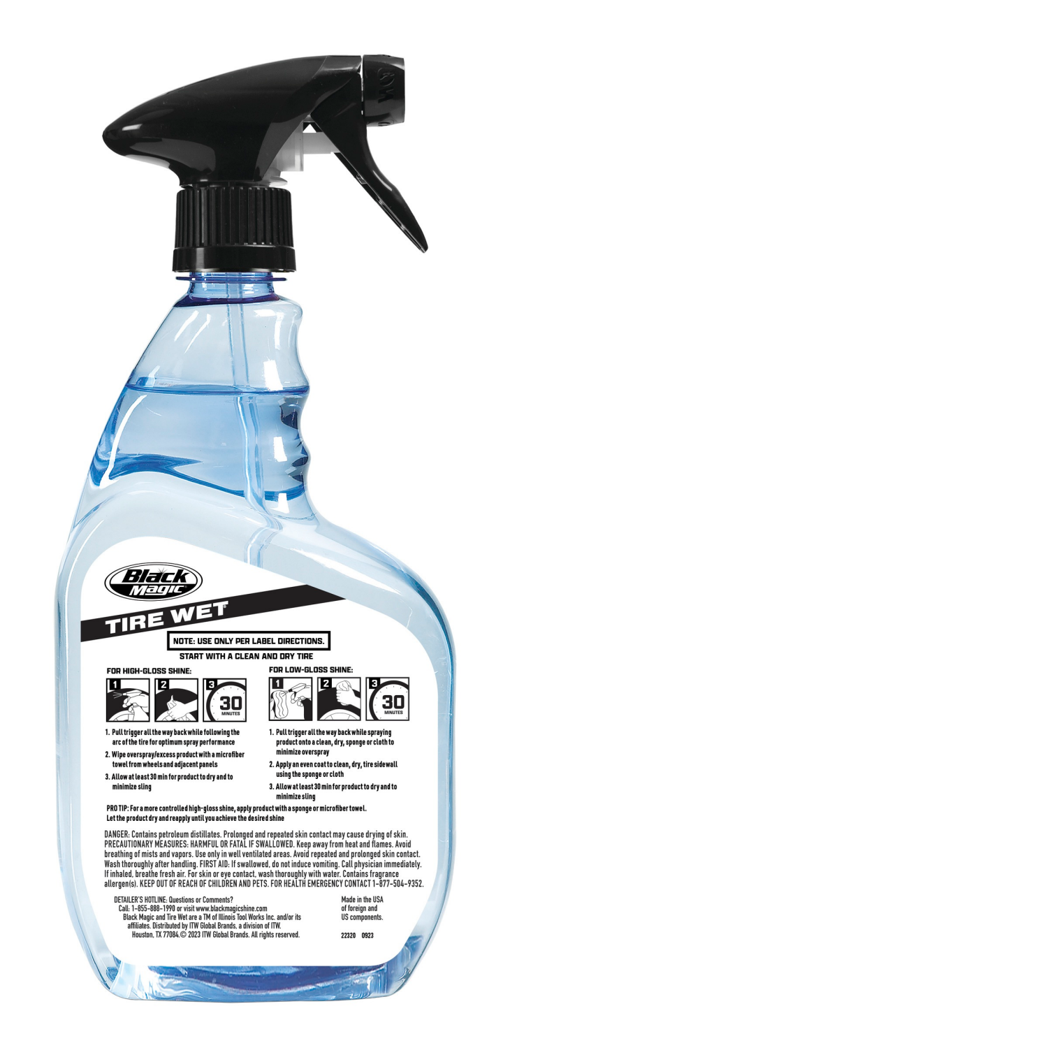 slide 2 of 2, Black Magic Tire Wet, 1 ct