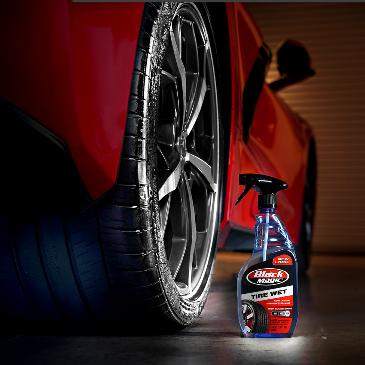 slide 3 of 3, Black Magic Tire Wet, 1 ct