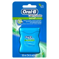 Oral-B Complete Satin Floss Mint Dental Floss