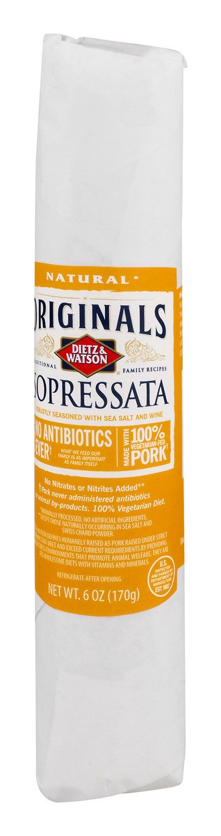 slide 4 of 11, Dietz & Watson Sopressata, 