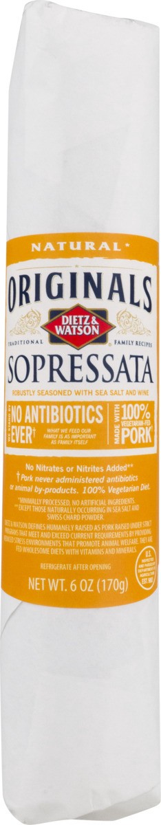 slide 10 of 11, Dietz & Watson Sopressata, 