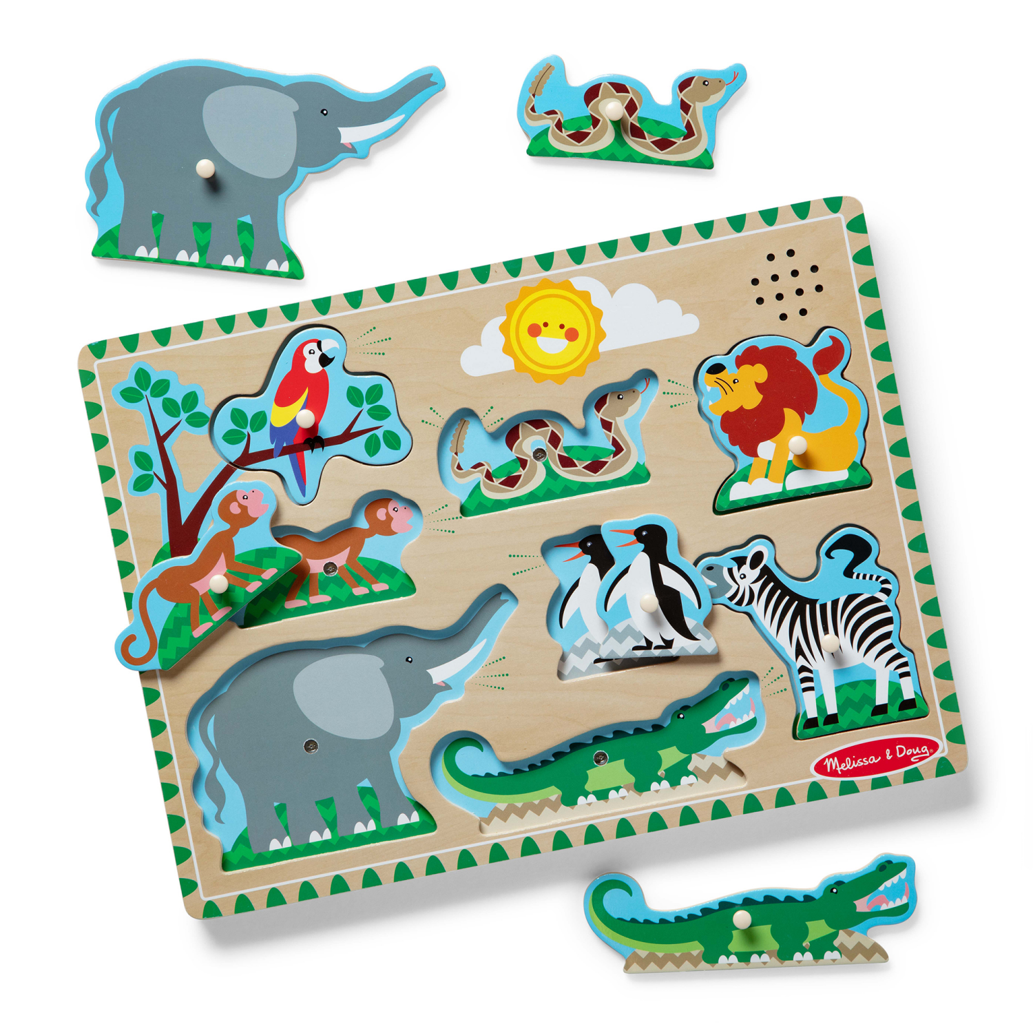 slide 2 of 6, Melissa & Doug Sound Puzzle, 1 ct
