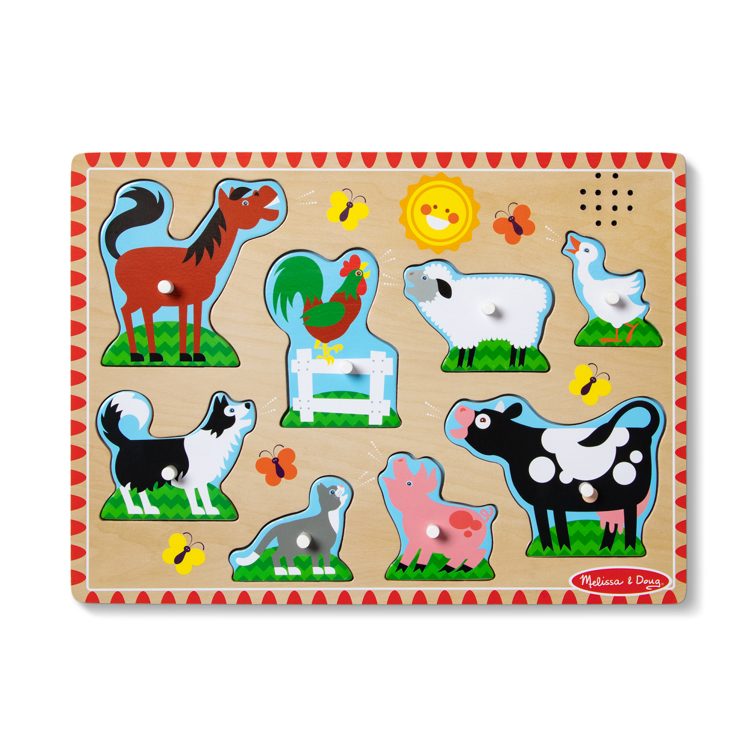 slide 4 of 6, Melissa & Doug Sound Puzzle, 1 ct