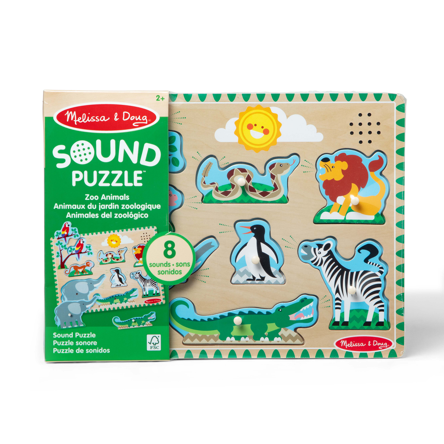 slide 5 of 6, Melissa & Doug Sound Puzzle, 1 ct