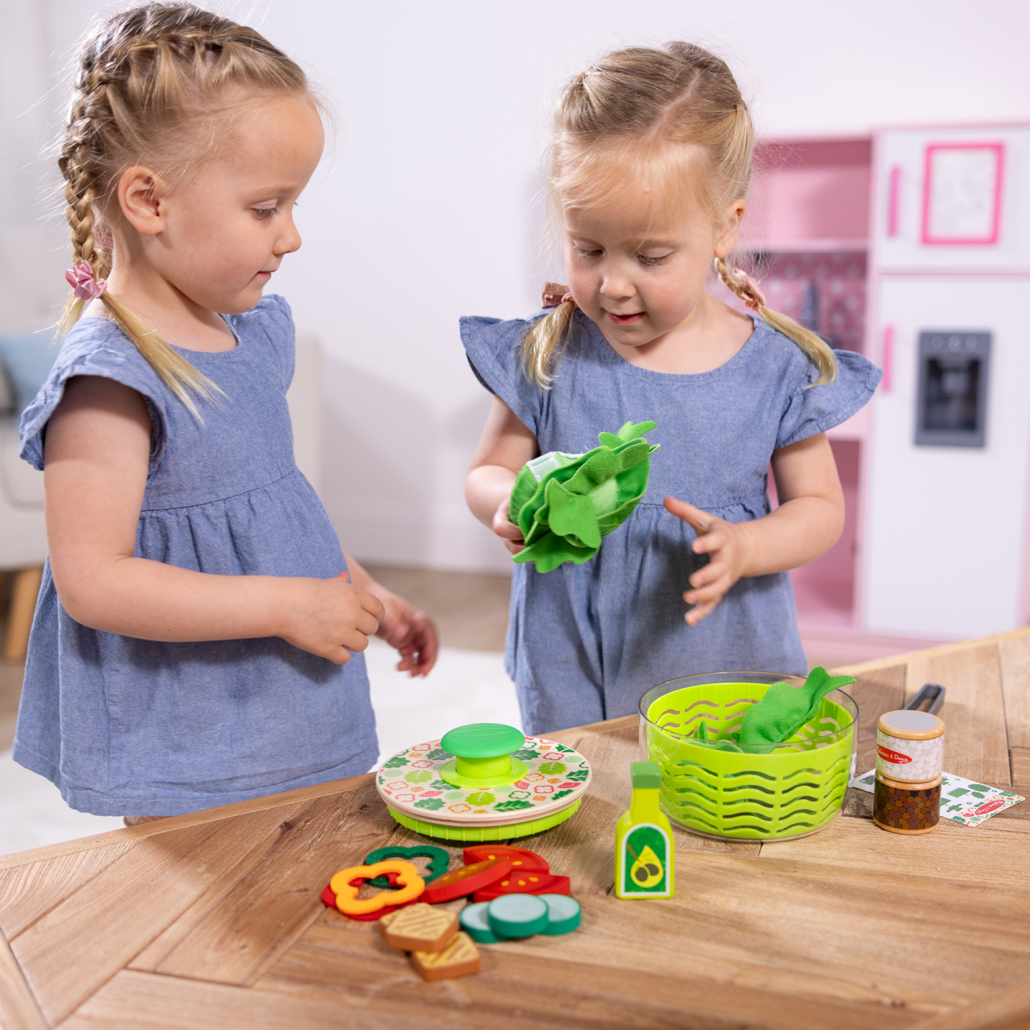 slide 2 of 4, Melissa & Doug Salad Spinner Play Set, Pretend Play Food For Boys And Girls Ages 3+, 1 ct