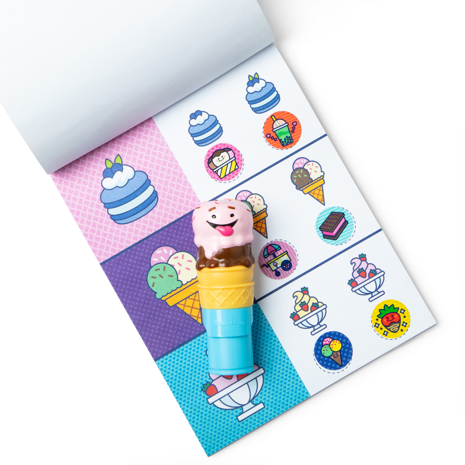 slide 5 of 7, Melissa & Doug Sticker Wow! Stamper & Activity Pad Assortment In Display, 1 ct