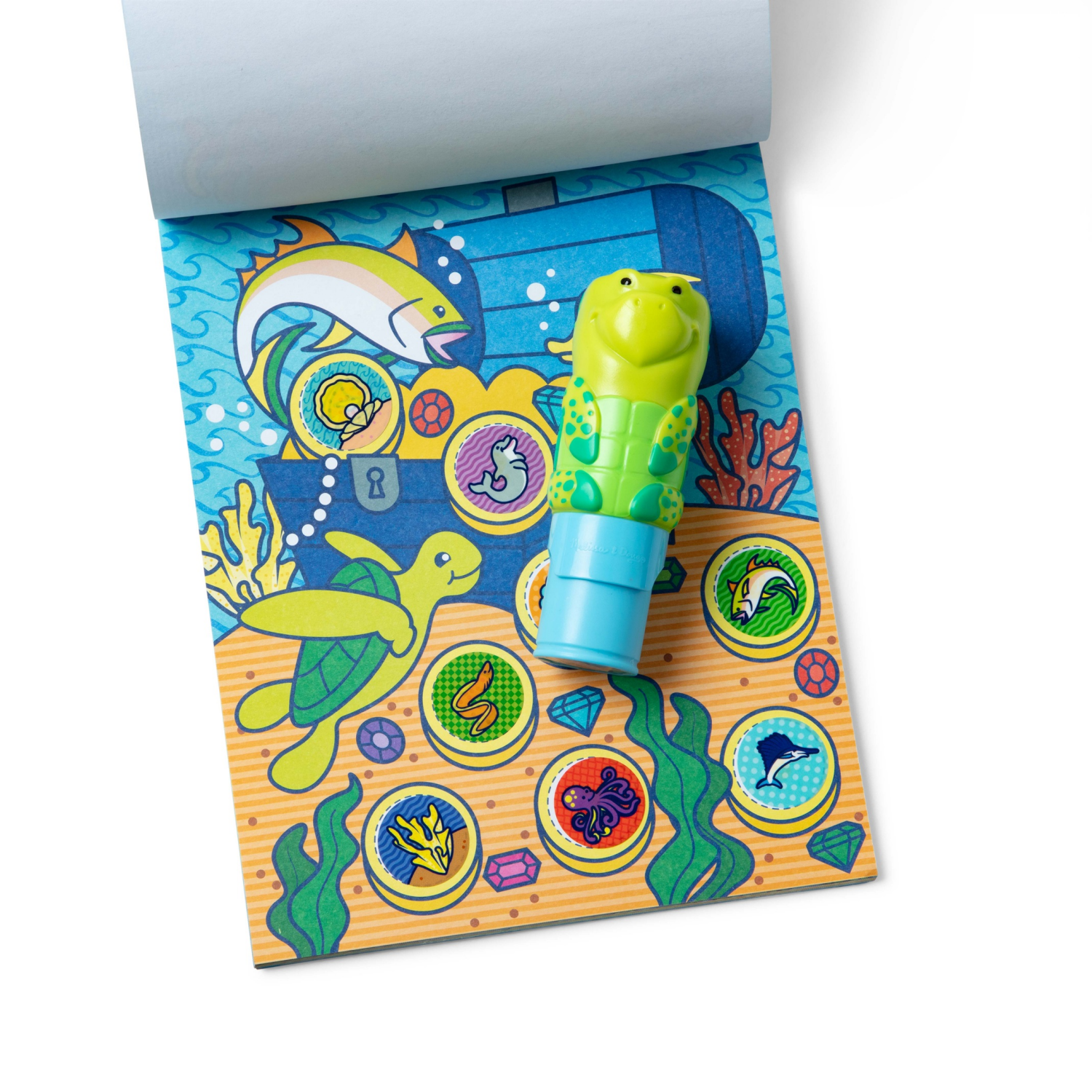 slide 7 of 7, Melissa & Doug Sticker Wow! Stamper & Activity Pad Assortment In Display, 1 ct