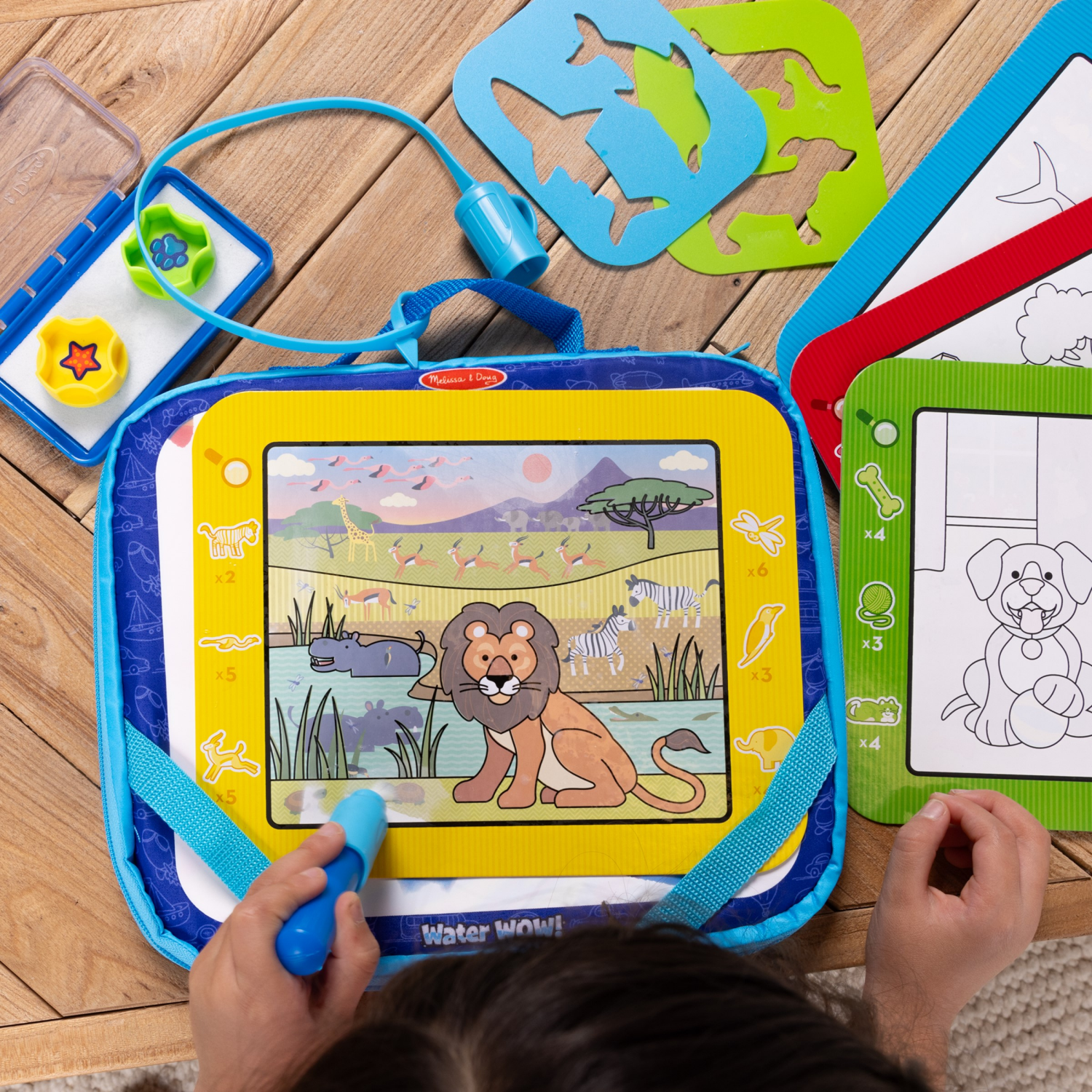 slide 2 of 8, Melissa & Doug Water Wow Take-Along Drawing Set, 1 ct