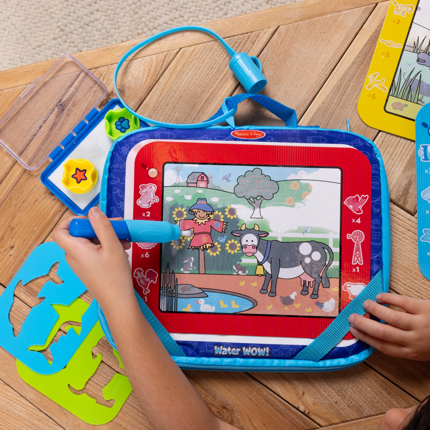 slide 5 of 8, Melissa & Doug Water Wow Take-Along Drawing Set, 1 ct