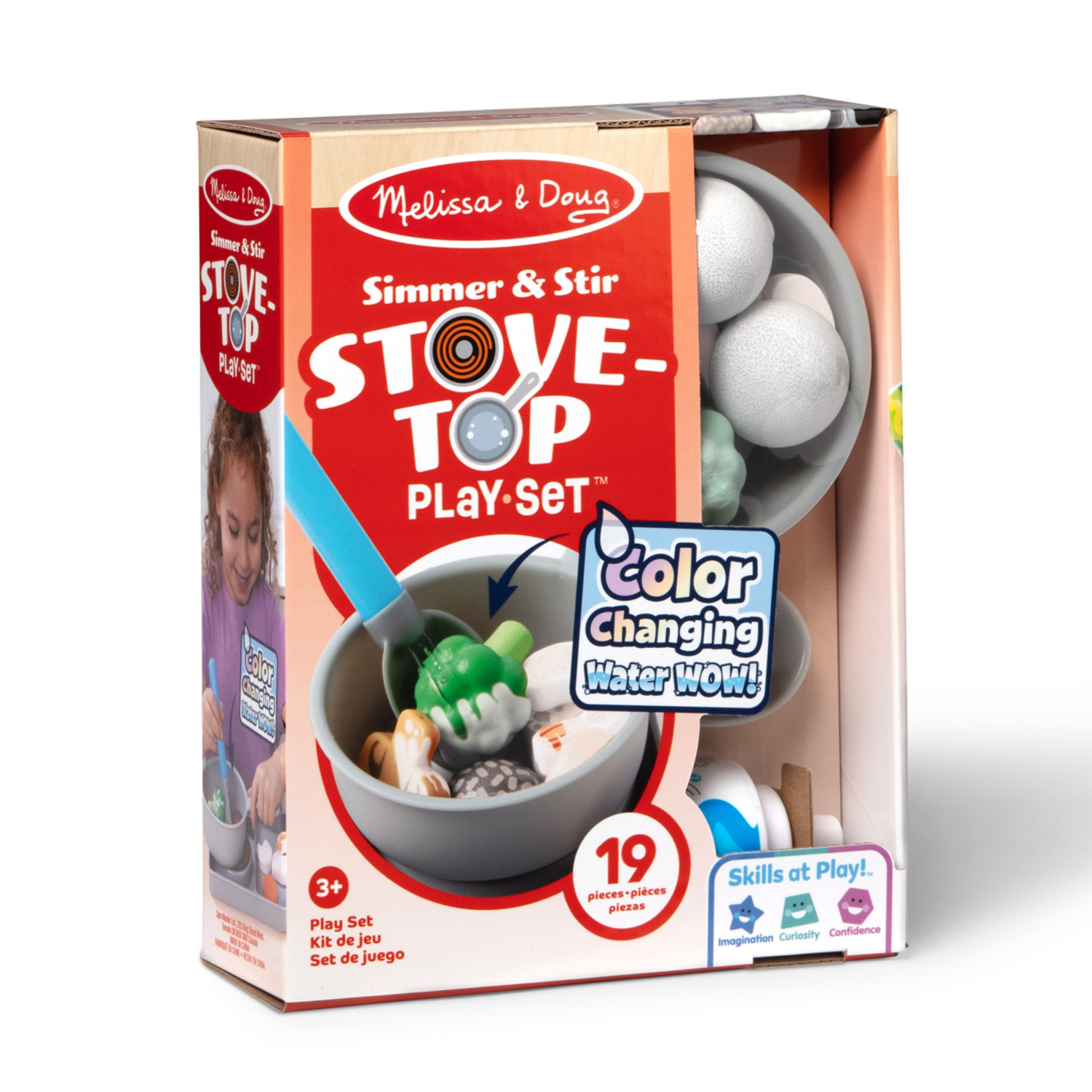 slide 4 of 8, MELISSA & DOUG Water Wow! Saute & Serve, 1 ct