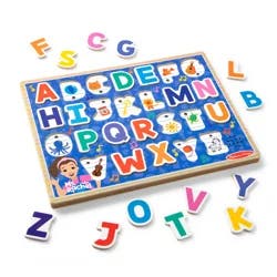 Melissa & Doug Ms. Rachel Alphabet Phonics Puzzle In Display
