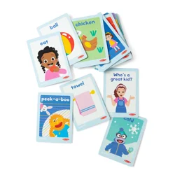 MELISSA & DOUG Ms. Rachel 1st Words Flashcards In Display