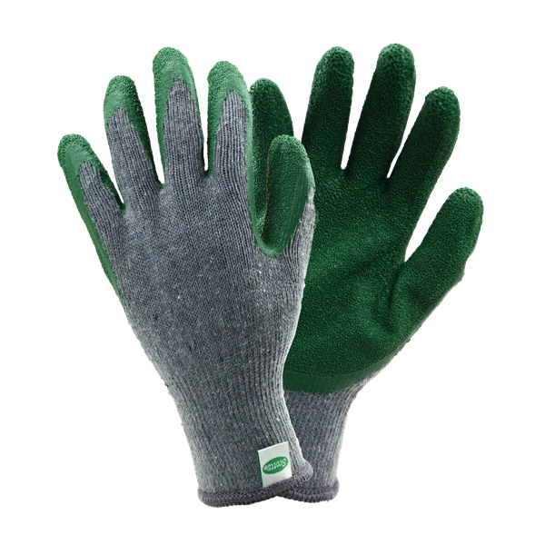 slide 1 of 1, Scotts Textured Latex Coated String Knit Glove- Large, LG