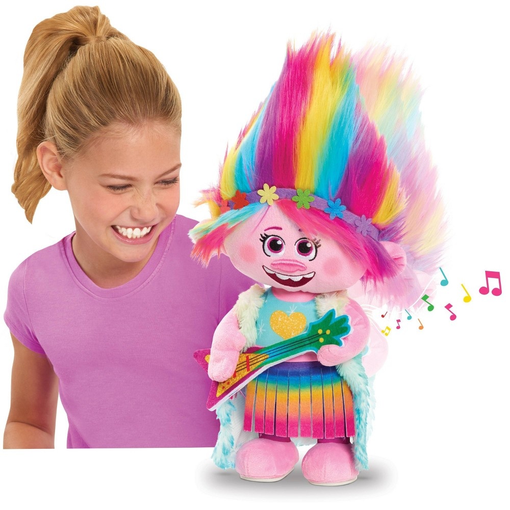 slide 3 of 3, Trolls Feature Plush Doll, 1 ct