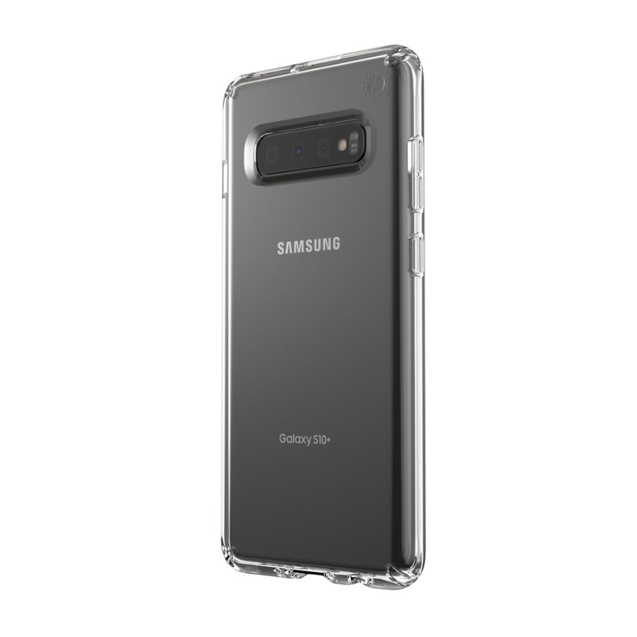 slide 3 of 5, Speck Presidio Stay Clear Case For Samsung Galaxy S10+, Clear, 124606-5085, 1 ct