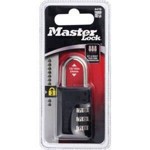 slide 17 of 19, Master Lock Padlock, Set Your Own Combination Luggage Lock, 1-3/16" Wide, 647D, 1 ct