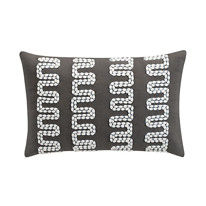 slide 1 of 1, Sedona Lazar Oblong Throw Pillow - Grey, 1 ct