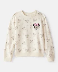 Carter's Girls Disney© Minnie Mouse Pullover Sweatshirt - Cream Cream 8