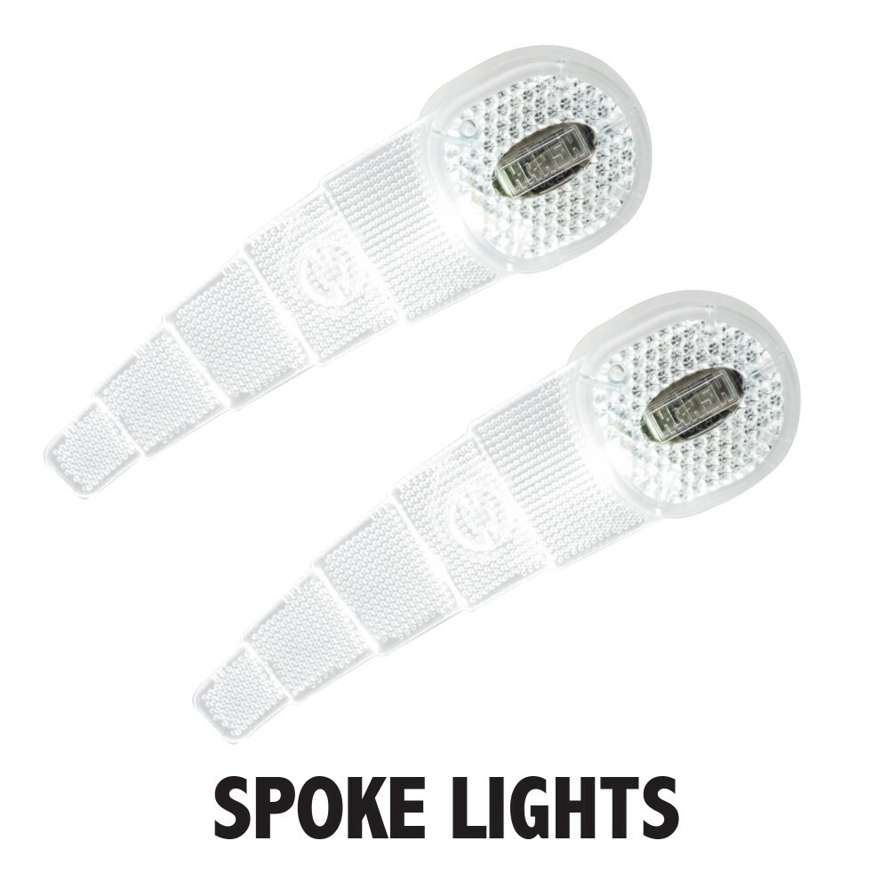 slide 2 of 5, C-Preme Bike Spoke Light, 1 ct
