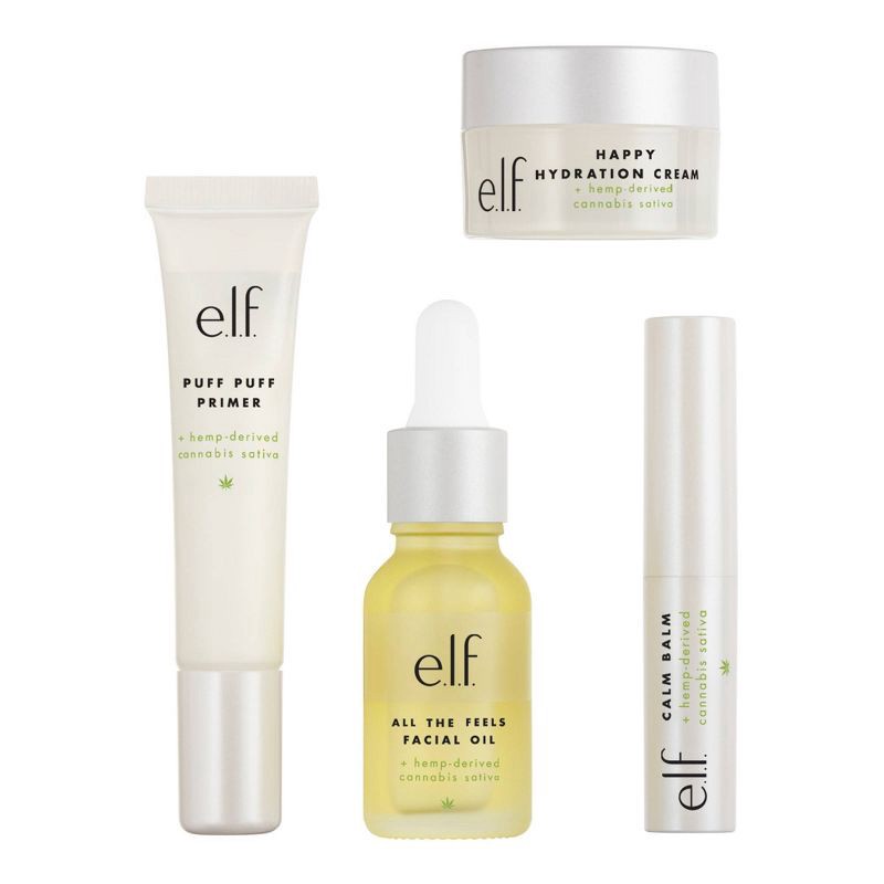 slide 3 of 3, e.l.f. Hemp Skin Care Travel Kit - 4ct, 4 ct