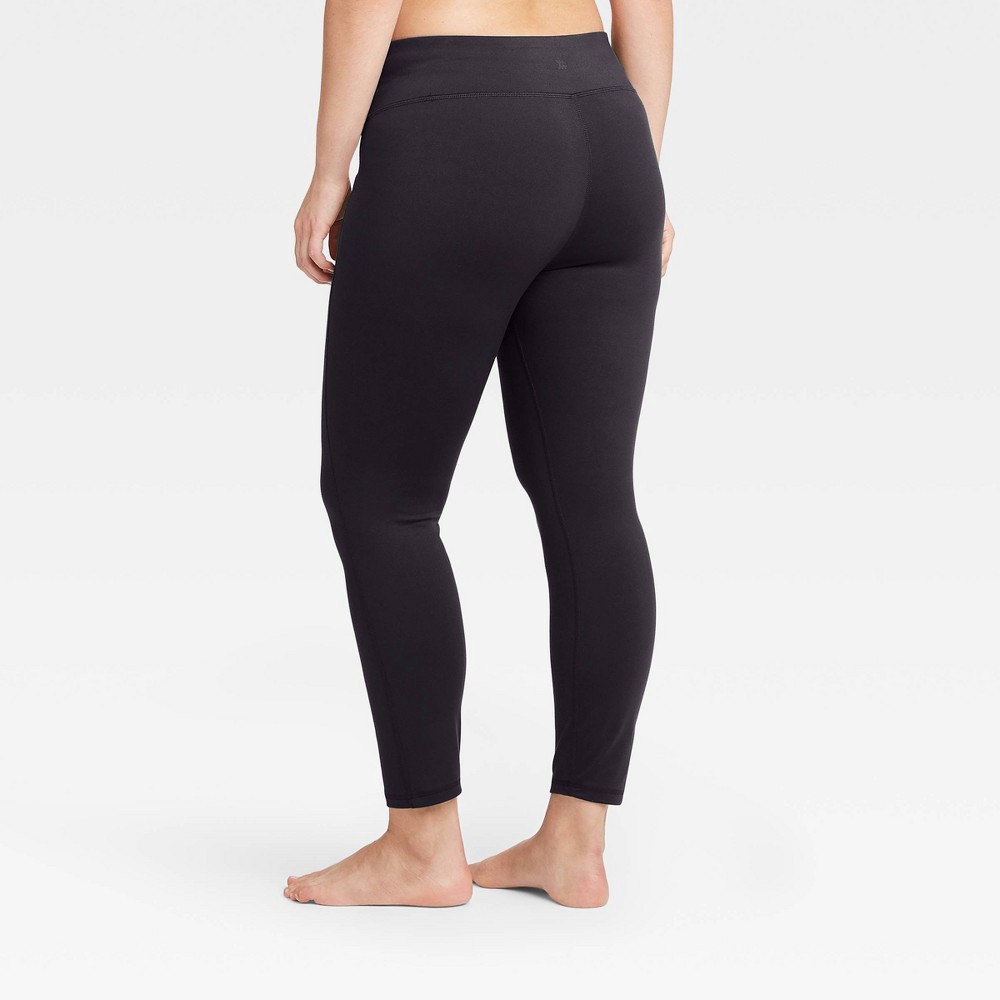 Women's Simplicity Mid-Rise Leggings 27 - All in Motion Black L 1