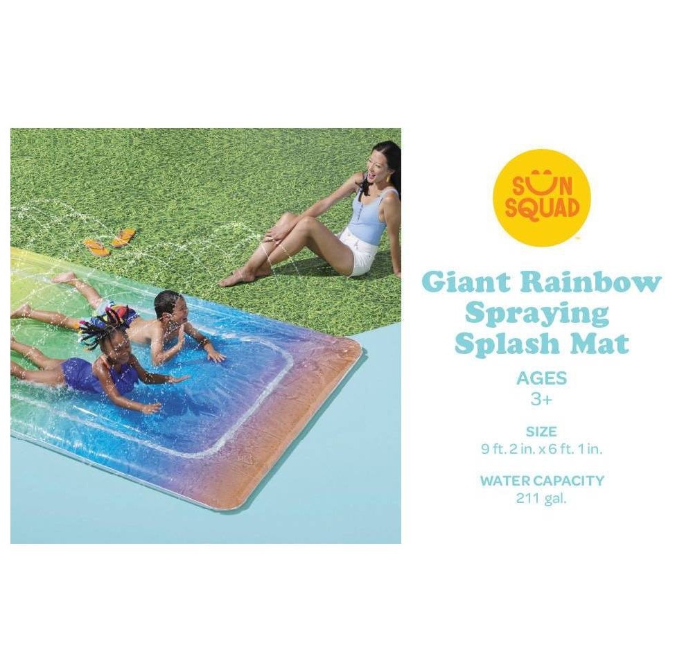 slide 9 of 9, Rainbow Blobz Water Slide - Sun Squad, 1 ct