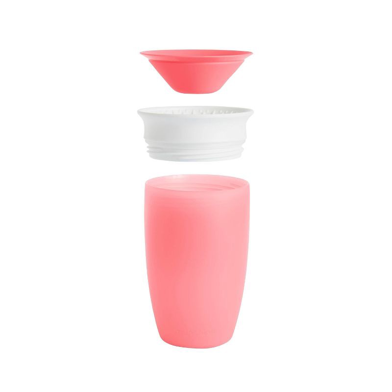 slide 4 of 4, Munchkin Miracle 360 Sippy Cup - 10oz Pink, 10 oz