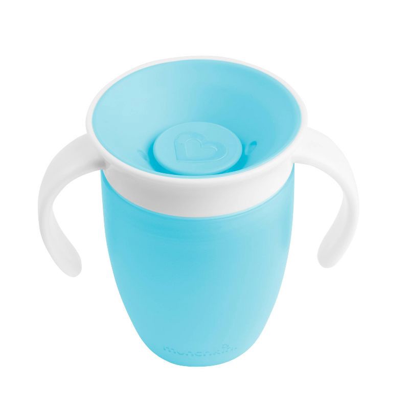 slide 4 of 4, Munchkin Miracle 360? Trainer Cup - Blue - 7oz, 7 oz