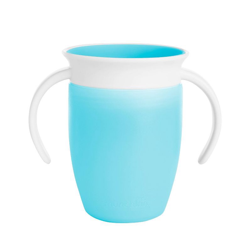 slide 1 of 4, Munchkin Miracle 360? Trainer Cup - Blue - 7oz, 7 oz