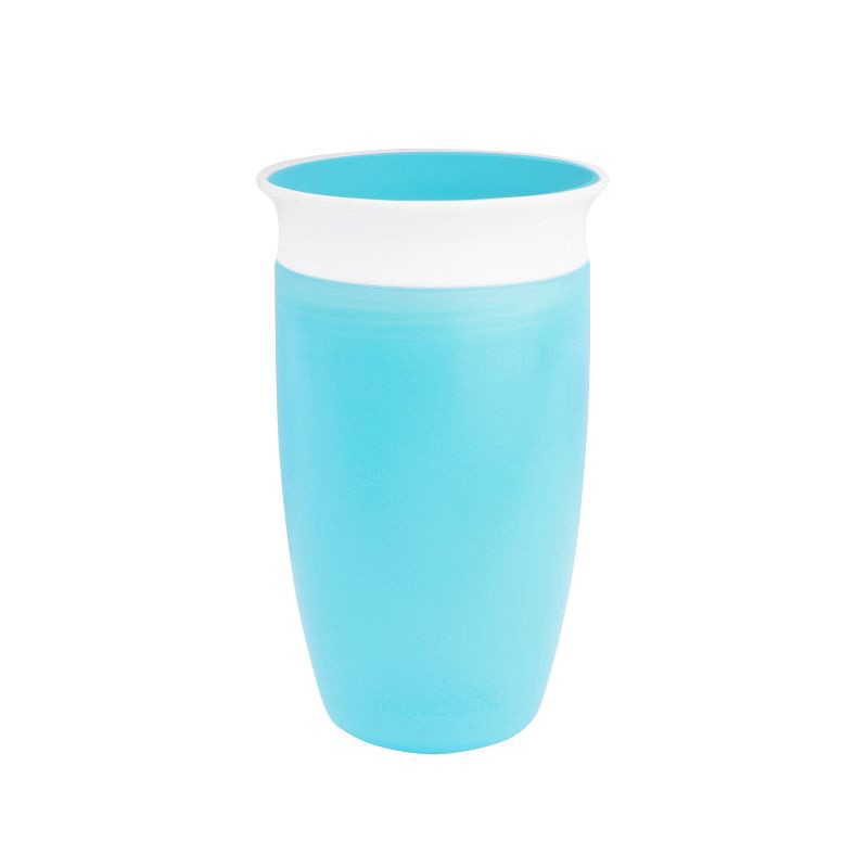 slide 1 of 5, Munchkin Miracle 360 Sippy Cup - 10oz Blue, 10 oz