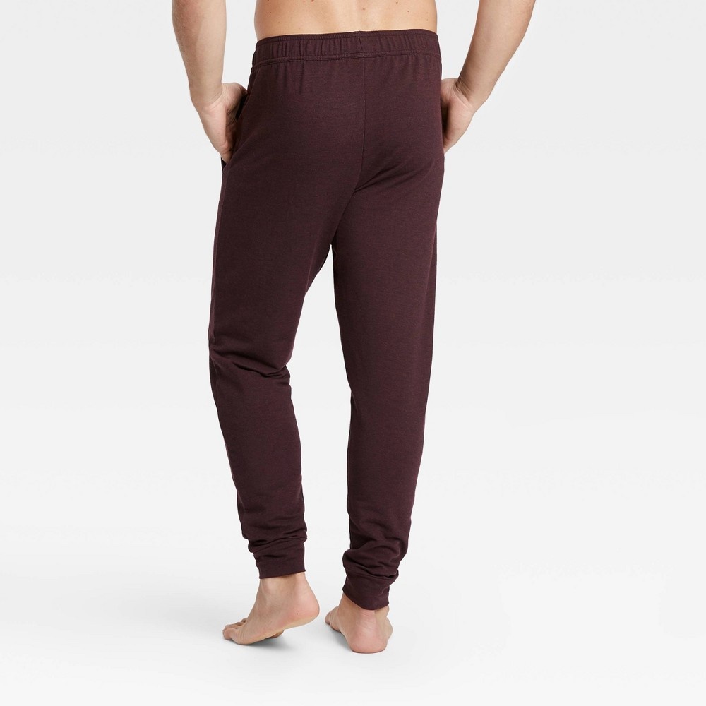 Men's Soft Gym Pants All in Motion Maroon M 1 ct Shipt