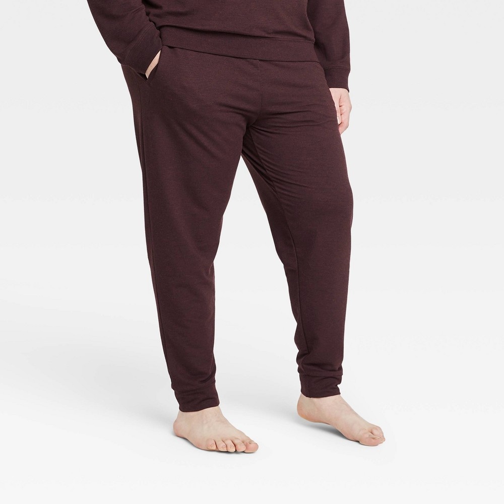 Men's Soft Gym Pants All in Motion Maroon M 1 ct Shipt