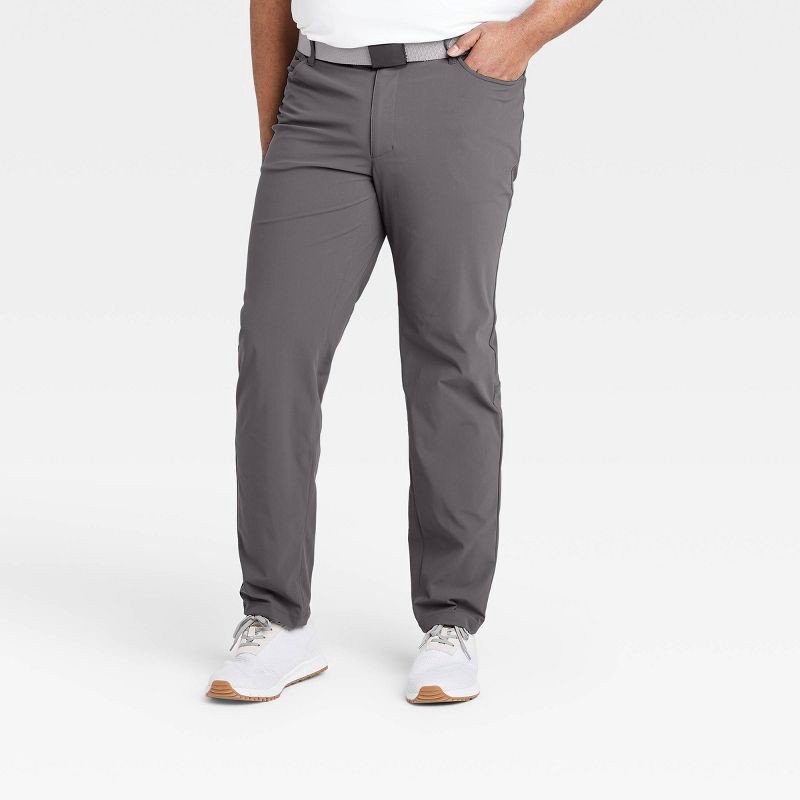 slide 3 of 8, Men's Golf Pants - All In Motion™ Dark Gray 36x32, 1 ct