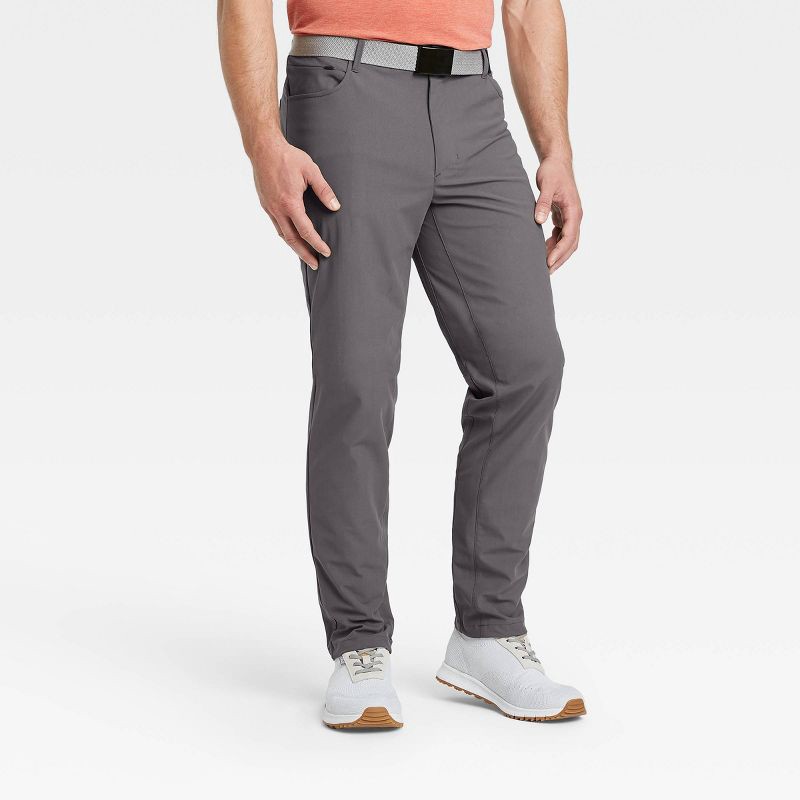 slide 1 of 8, Men's Golf Pants - All In Motion™ Dark Gray 36x32, 1 ct