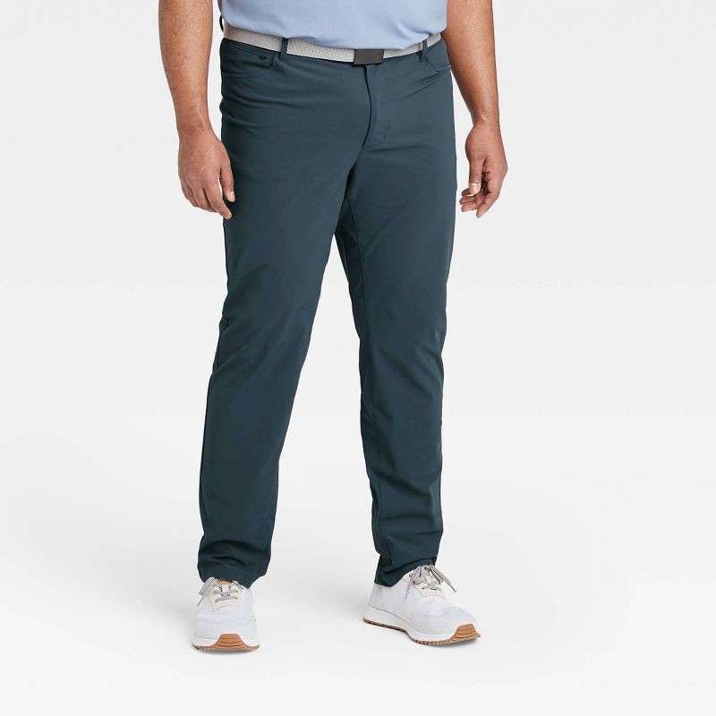 slide 3 of 8, Men's Golf Pants - All In Motion™ Navy 36x32, 1 ct