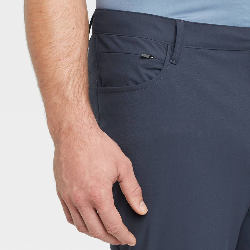 slide 8 of 8, Men's Golf Pants - All In Motion™ Navy 36x32, 1 ct