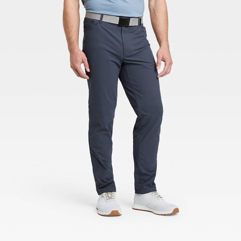slide 1 of 8, Men's Golf Pants - All In Motion™ Navy 36x32, 1 ct