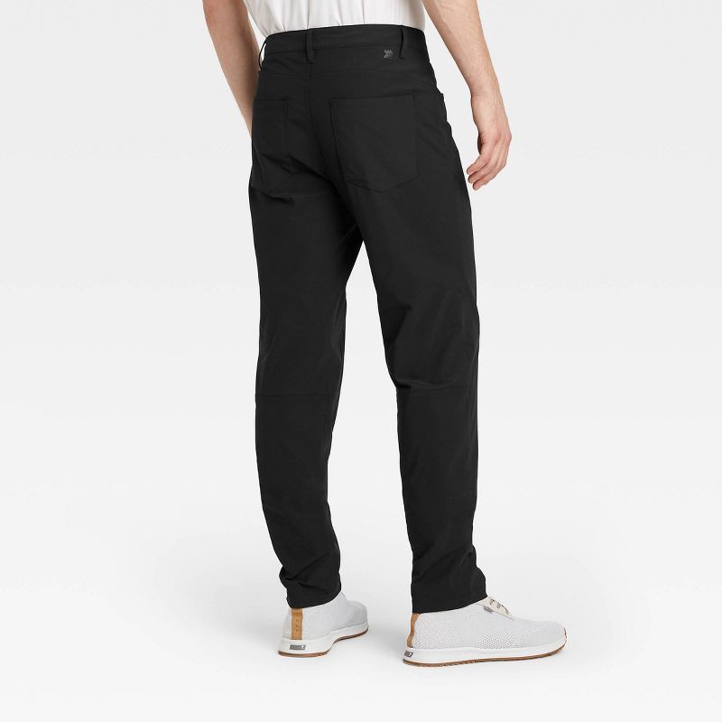 slide 2 of 8, Men's Golf Pants - All In Motion™ Black 36x32, 1 ct