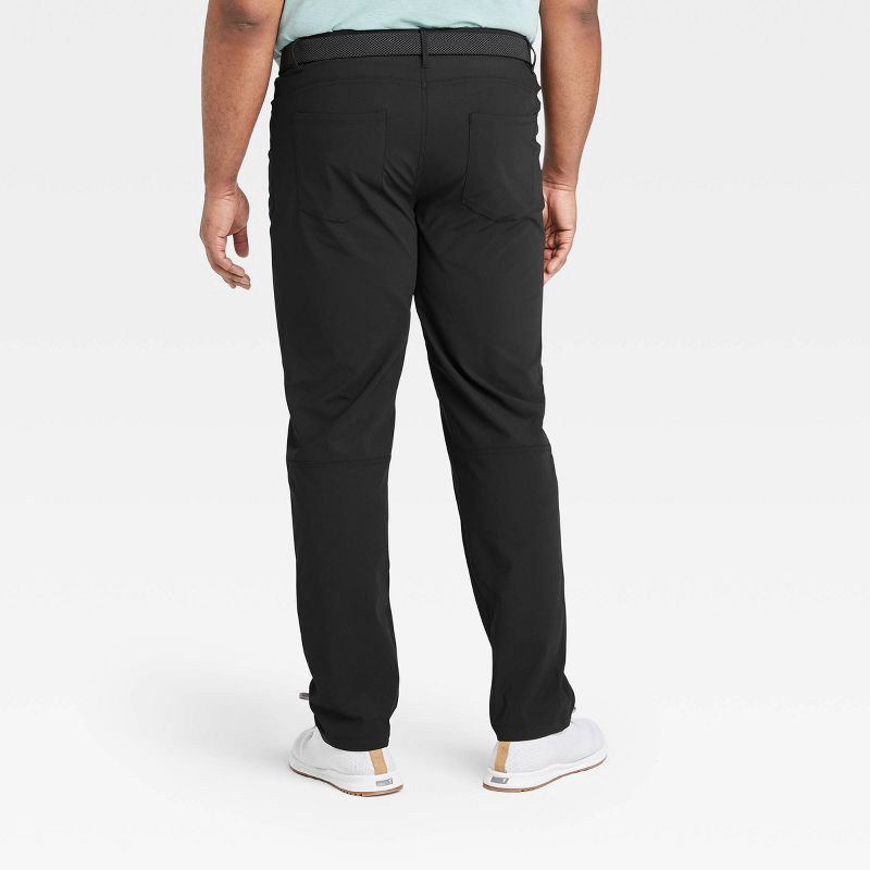 slide 4 of 8, Men's Golf Pants - All In Motion™ Black 36x32, 1 ct