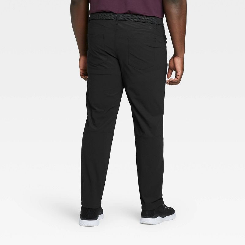 slide 6 of 8, Men's Golf Pants - All In Motion™ Black 36x32, 1 ct