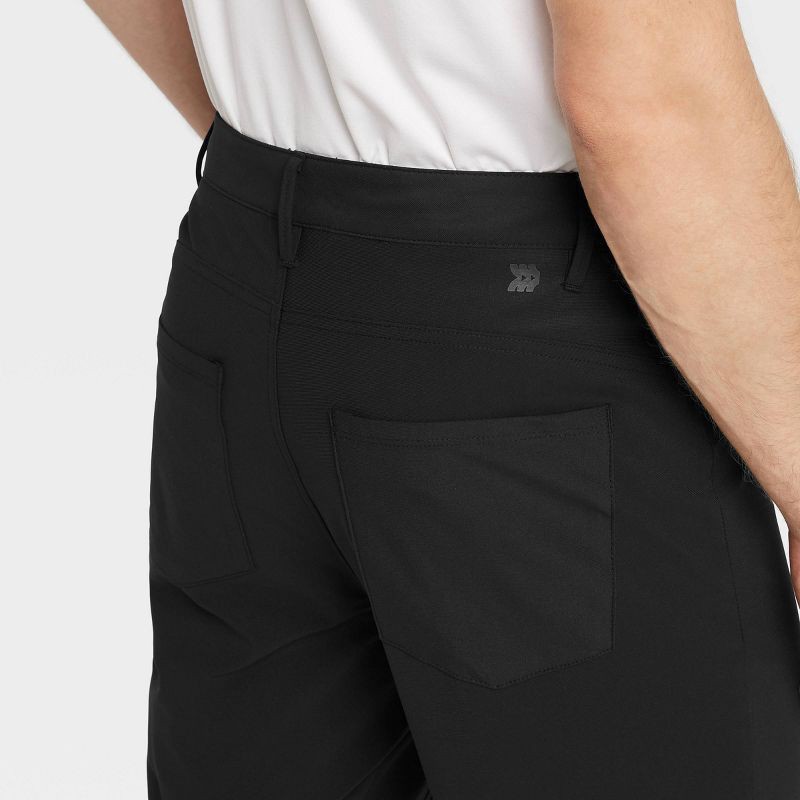 slide 8 of 8, Men's Golf Pants - All In Motion™ Black 36x32, 1 ct