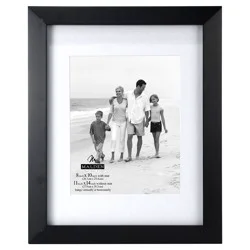 Malden Berkeley Matted Black Picture Frame - 8" x 10" / 11" x 14"