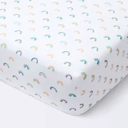 Fitted Crib Sheet Rainbows - Cloud Island™